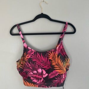 Fashion Nova: Beach Weather 2 Piece High Rise Bikini - Pink/combo